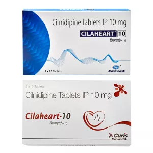 Цилнидипин таблетки :: Cilaheart 10 мг №45