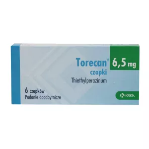 Торекан свечи 6,5мг №6