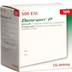 Беринерт фл. лиофилизат 500ЕД