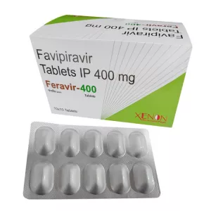 Фавипиравир (Feravir-400) 400!мг :: Арепливир аналог :: табл. №10