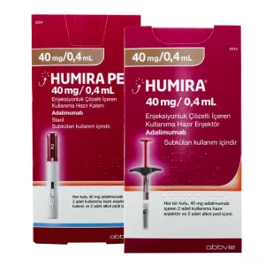 Хумира (Адалимумаб) 40мг 0,4мл №2 раствор для инъекций