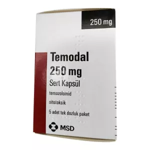 Темодал 250мг №5 капсулы