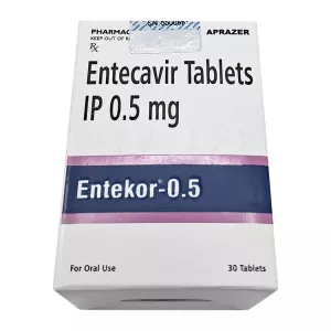 Энтекавир :: Энтекор (Entekor), Энтекаст (Entekast) :: аналог Бараклюд 0,5мг табл. №30