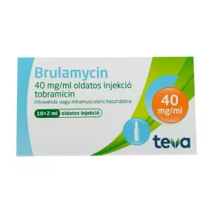 Бруламицин (Тобрамицин) 40мг/мл 2мл! (80мг) ампулы №10