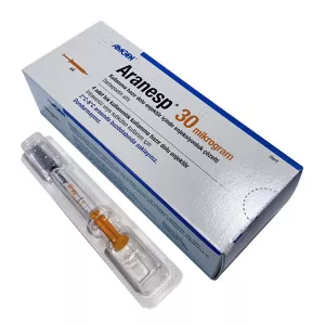 Аранесп (Дарбэпоэтин альфа) 30 р-р для ин. 30мкг 0,3мл шприц №1