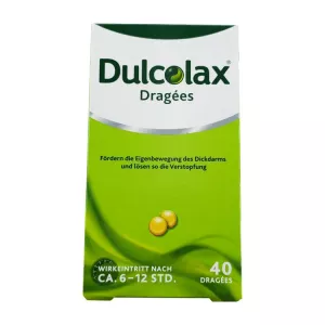 Дульколакс таблетки (драже) Германия/Франция 5 мг №40!