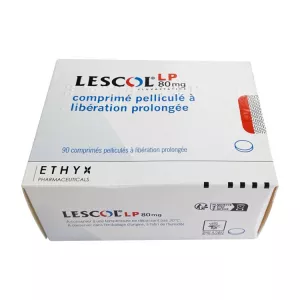 Лескол пролонг. таб. (Флувастатин) 80мг 90шт!!!