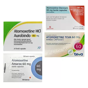 Атомоксетин 60 мг Европа :: Аналог Когниттера :: Aurobindo/ Amarox / Glenmark / Teva капс. №28