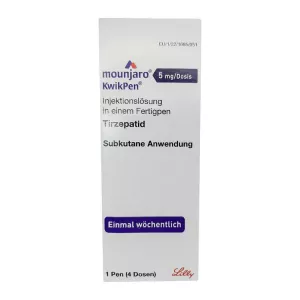 Мунджаро 5 мг / доза 4 дозы :: Тирзепатид Mounjaro KwikPen