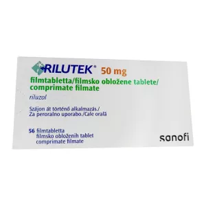 Рилутек (Рилузол) ЕВРОПА таб. 50мг №56