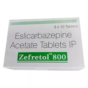 Эсликарбазепин Эксалиеф :: Zefretol 800 мг табл №30