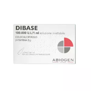 Дибас (Dibase) 100000 ампулы 1мл д/ ин. и прин. внутрь  №6