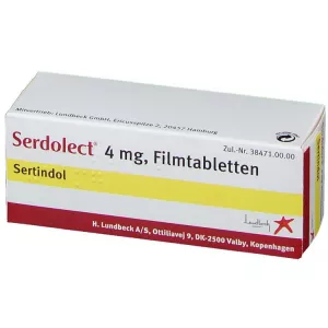 Сердолект (Сертиндол) 4мг табл. №30