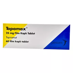 Топамакс 25мг таблетки №60