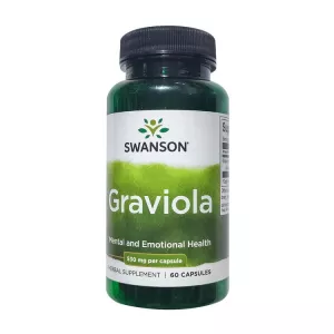 Гравиола в капсулах 530мг Swanson №60