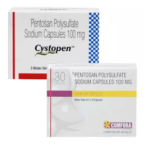 Пентосан (Пентозан) полисульфат SP 54 (Cystopen) аналог Комфора капс. 100мг N30