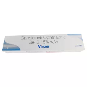 Ганцикловир гель глазной (Вирган аналог) :: Virson 0,15%  5г