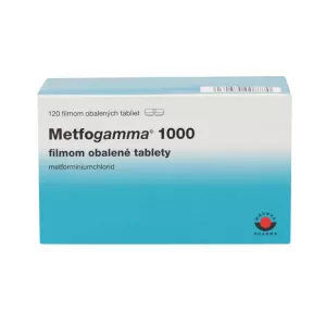 Метфогамма таб. 1000мг №120