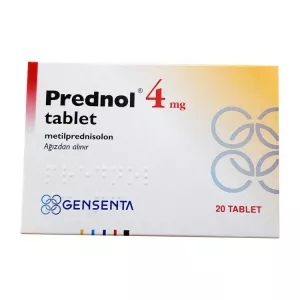 Преднол 4 мг турецкий Prednol 4mg табл. №20