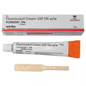 Фторурацил (5 фторурацил) мазь (крем) :: Flonida 5% туба 10г