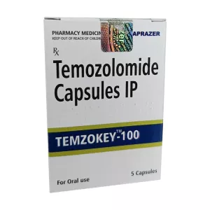 Темозоломид 100 мг Temzokey капс. №5