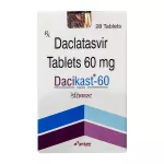 Даклатасвир Dacikast (аналог Даклинза) таб. 60мг №28