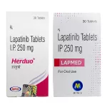 Фото Лапатиниб Lapakast / Herduo / Lapmed :: аналог Тайверб 250мг №30