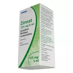 Зиннат суспензия для детей 125мг/5мл гранул. 50мл