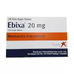 Абикса / Эбикса (Ebixa) табл. п/о 20мг N28